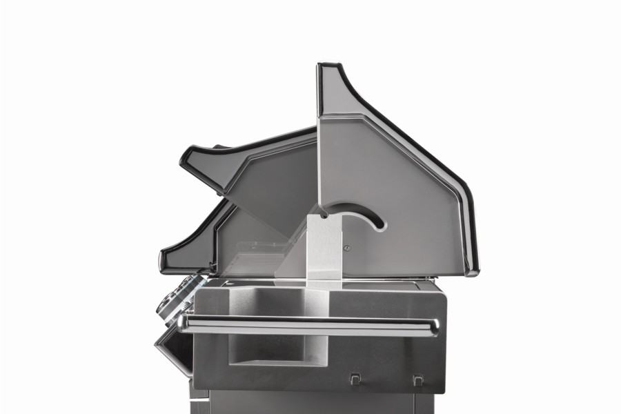 Płaszcz ze stali nierdzewnej w pokrywie grilla Napoleon Prestige 500 Inox