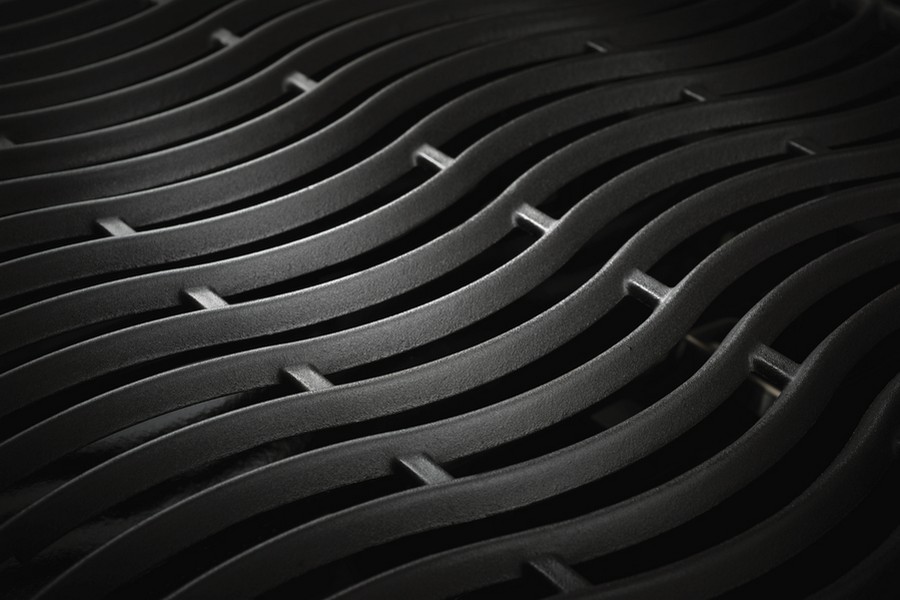 Falowany ruszt ze stali nierdzewnej