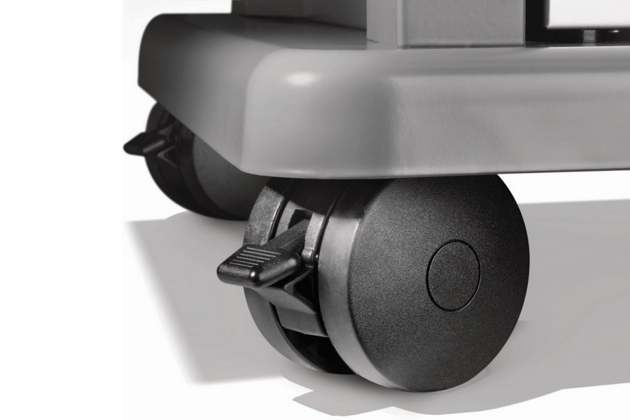 Blokowane kółka samonastawne