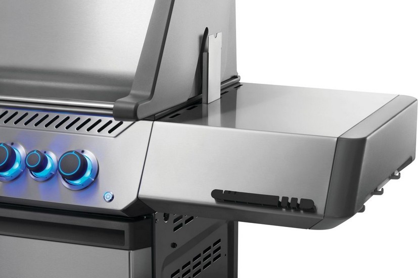 Aluminiowy odlew pokrywy i piekarnika grilla Napoleon Prestige 500 Inox