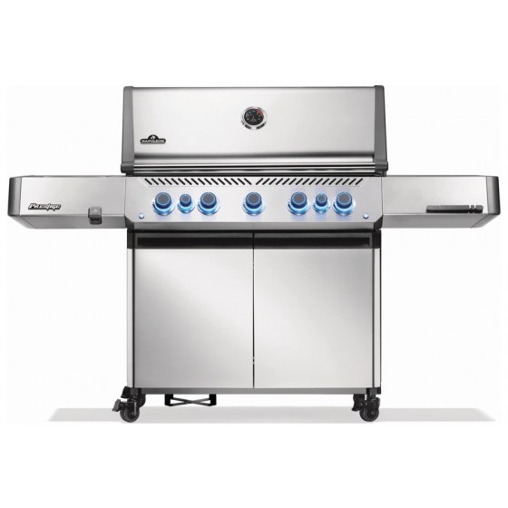 Napoleon Prestige 665 z palnikiem do steków i rożna