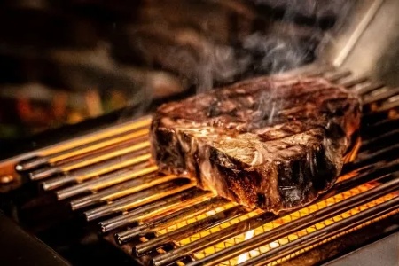 Palnik do steków na podczerwień