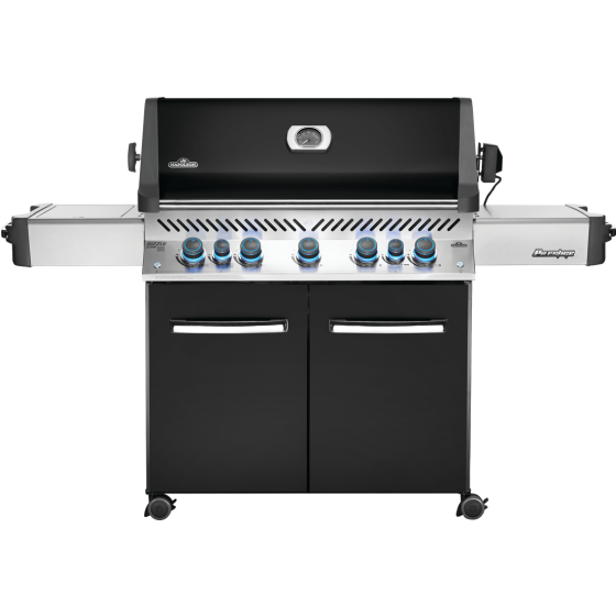 Grill Gazowy Napoleon PRESTIGE 665 z palnikiem do steków i dedykowanym palnikiem do rożna