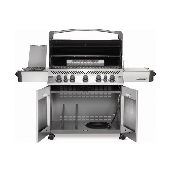 Napoleon Prestige 665 z palnikiem do steków i rożna