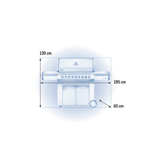 Napoleon PRESTIGE PRO 665 na propan