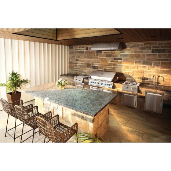 Grill do zabudowy Napoleon 44 calowy Built-In z Dwoma Palnikami