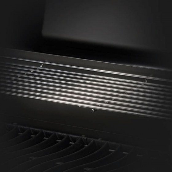 Grill gazowy Napoleon PRESTIGE 500 Phantom z rożnem i kuchenką