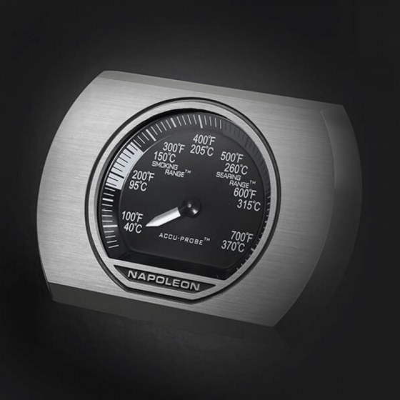 Grill gazowy Napoleon PRESTIGE 500 Phantom z rożnem i kuchenką