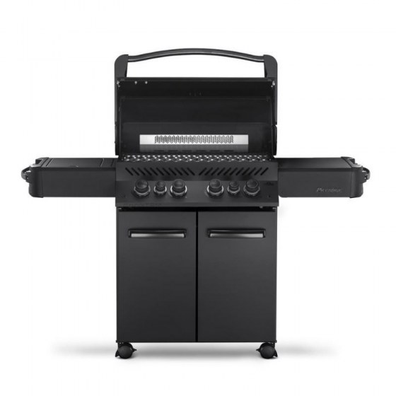 Grill gazowy Napoleon PRESTIGE 500 Phantom z rożnem i kuchenką
