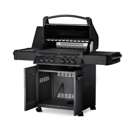 Grill gazowy Napoleon PRESTIGE 500 Phantom z rożnem i kuchenką