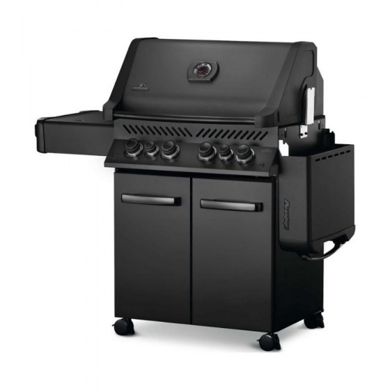 Grill gazowy Napoleon PRESTIGE 500 Phantom z rożnem i kuchenką