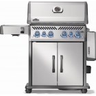 Grill gazowy Napoleon Rogue Pro 625 RPS525RSIBPSS-2 przód z półką złożoną