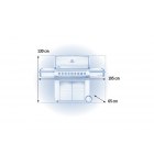 Napoleon PRESTIGE PRO 665 na gaz ziemny