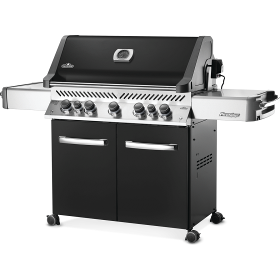Grill Gazowy Napoleon PRESTIGE 665 z palnikiem do steków i dedykowanym palnikiem do rożna