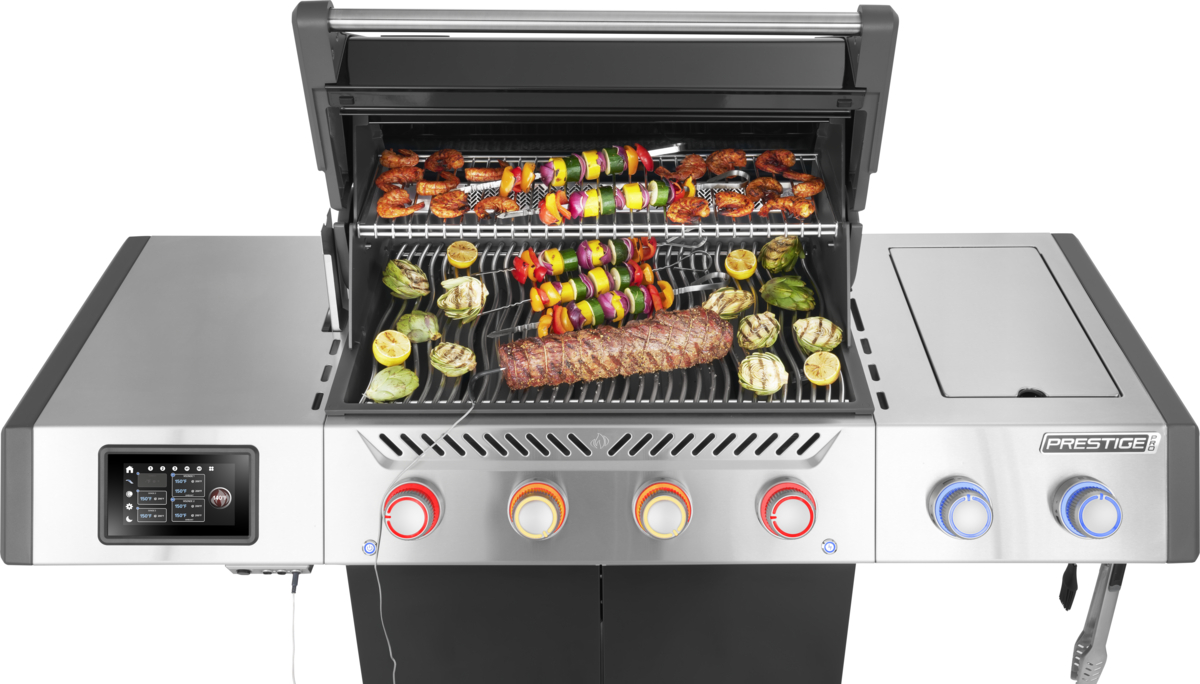 Tylny palnik do rożna z kompletem osprzętu